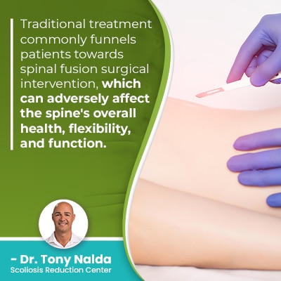 Traditional treatment commonly funnels patients