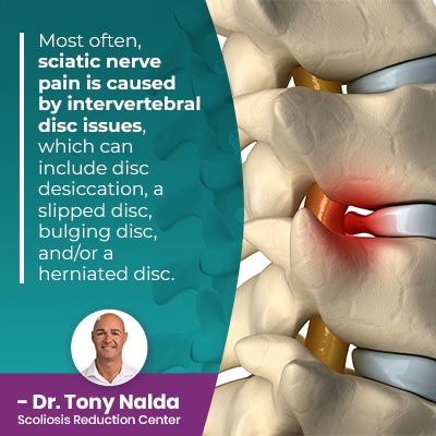 Most often sciatic nerve pain