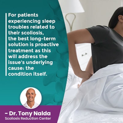 For patients experiencing sleep troubles