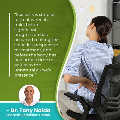 Scoliosis is simpler to treat