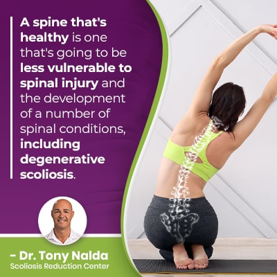 a spine that's healthy