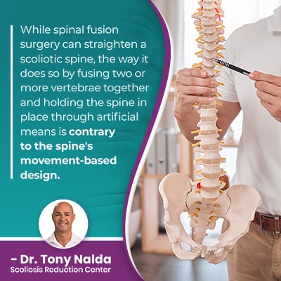 while spinal fusion surgery