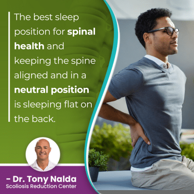 The best sleep position for spinal