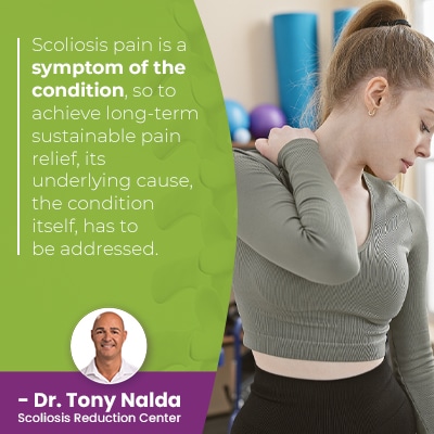 scoliosis pain is a symptom