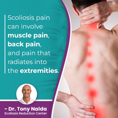 scoliosis pain can involve