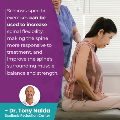 Scoliosis specific exercises can be