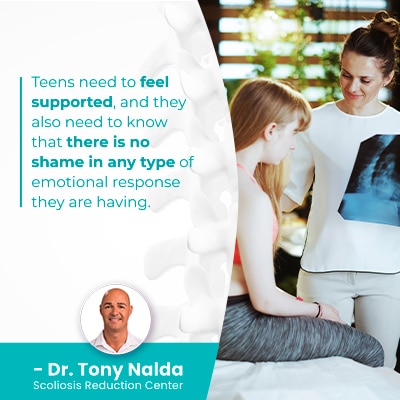Teens need to feel supported