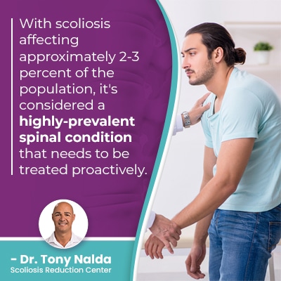 With scoliosis affecting approximately
