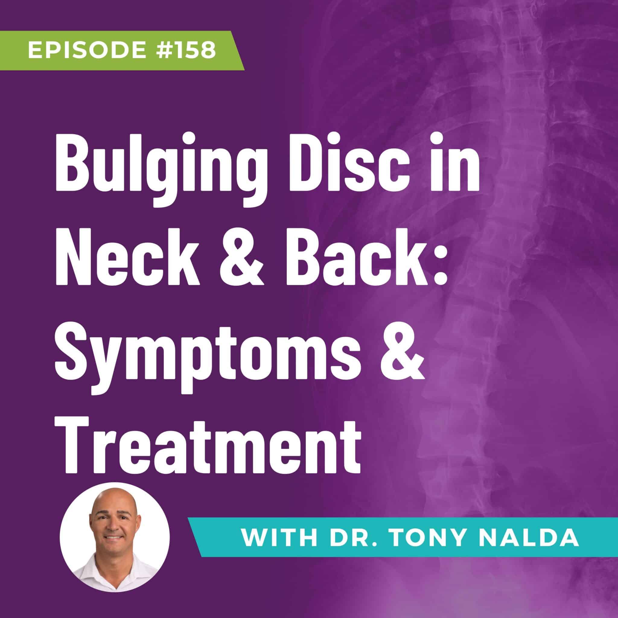 Bulging Disc in Neck & Back Symptoms