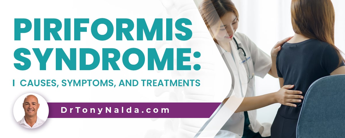 A featured image post for the blog titled: “Piriformis Syndrome Causes, Symptoms, and Treatments"